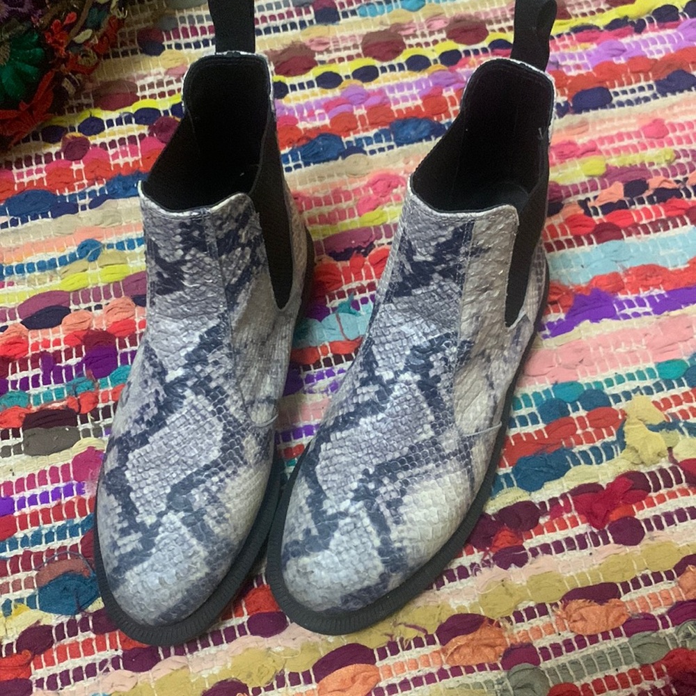 Dr. Martens Flora Snake Chelsea Boot